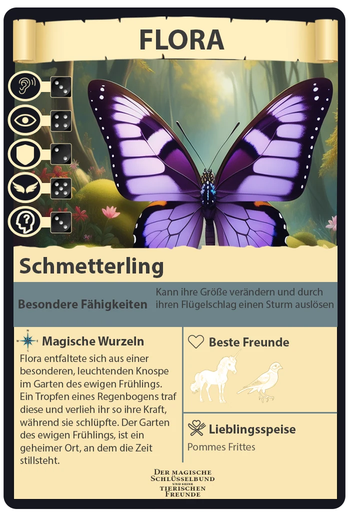 Sammelkarte Flora