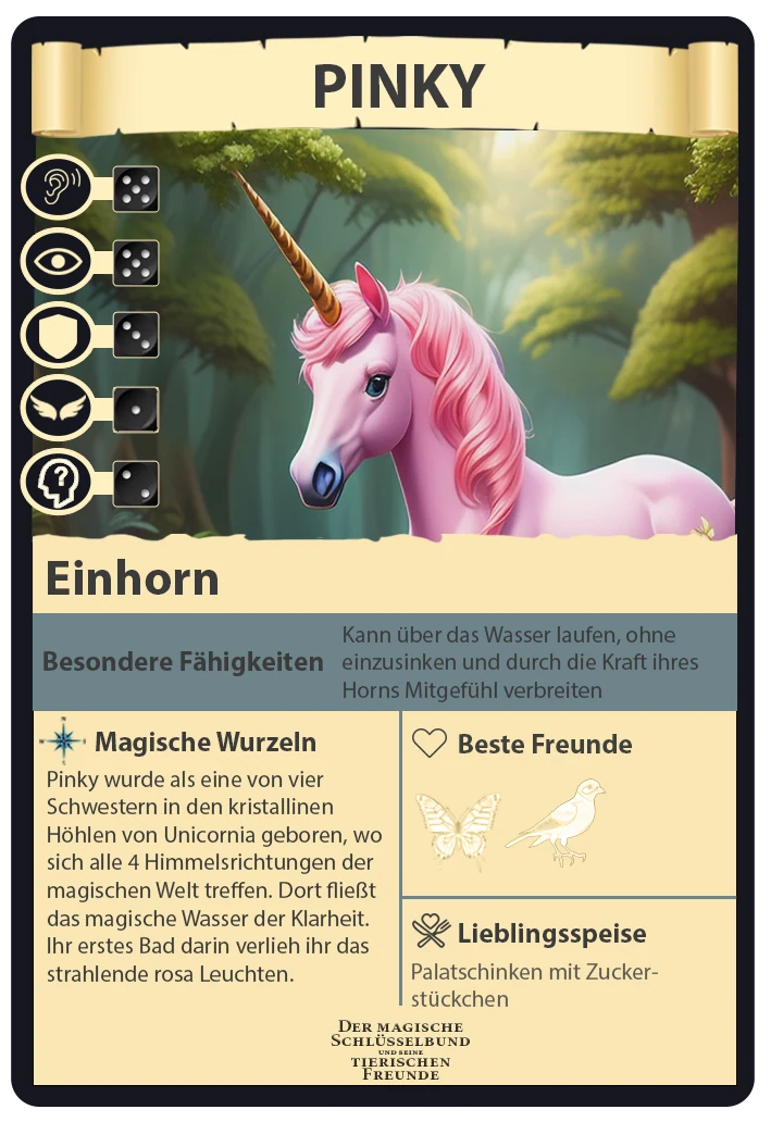 Sammelkarte Pinky