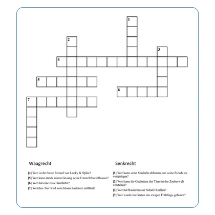 Kreuzworträtsel 4 – Vorschau